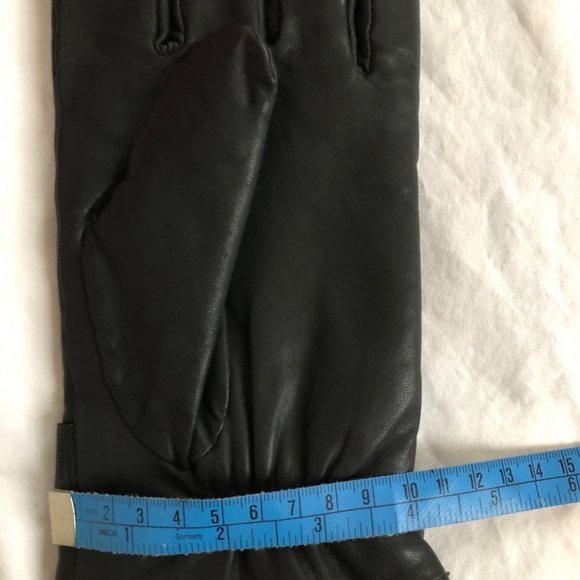 Men's Black Leather Gloves - NWOT - Picture 8 of 11